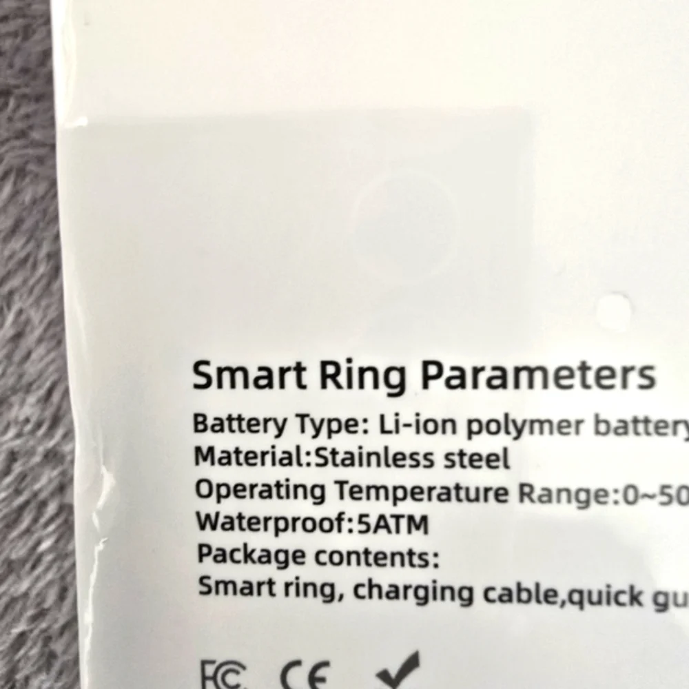 NEW! Smart Ring in Gold Size 10! Beautiful & Comfortable Fit! iOS & Android